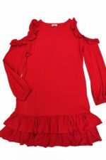 Suknelė su raukiniais trumpa