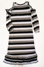 Suknelė su raukiniais, ilga - Image 4