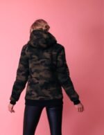 Kamufliažinis džemperis su užtrauktuku - Image 2