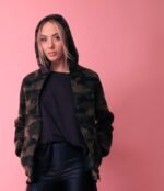 Kamufliažinis džemperis su užtrauktuku - Image 3