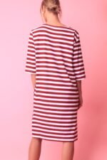 Laisvo silueto trikotažinė suknelė - Image 2