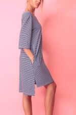 Laisvo silueto trikotažinė suknelė - Image 3