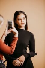 Juodas trikotažinis kombinezonas - Image 3