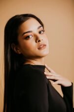 Juodas trikotažinis kombinezonas - Image 5