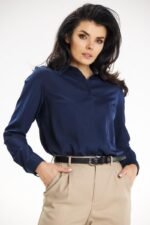 Marškiniai ilgomis rankovėmis modelis 195846 awama