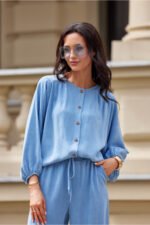 Marškiniai ilgomis rankovėmis modelis 211895 Roco Fashion - Image 2