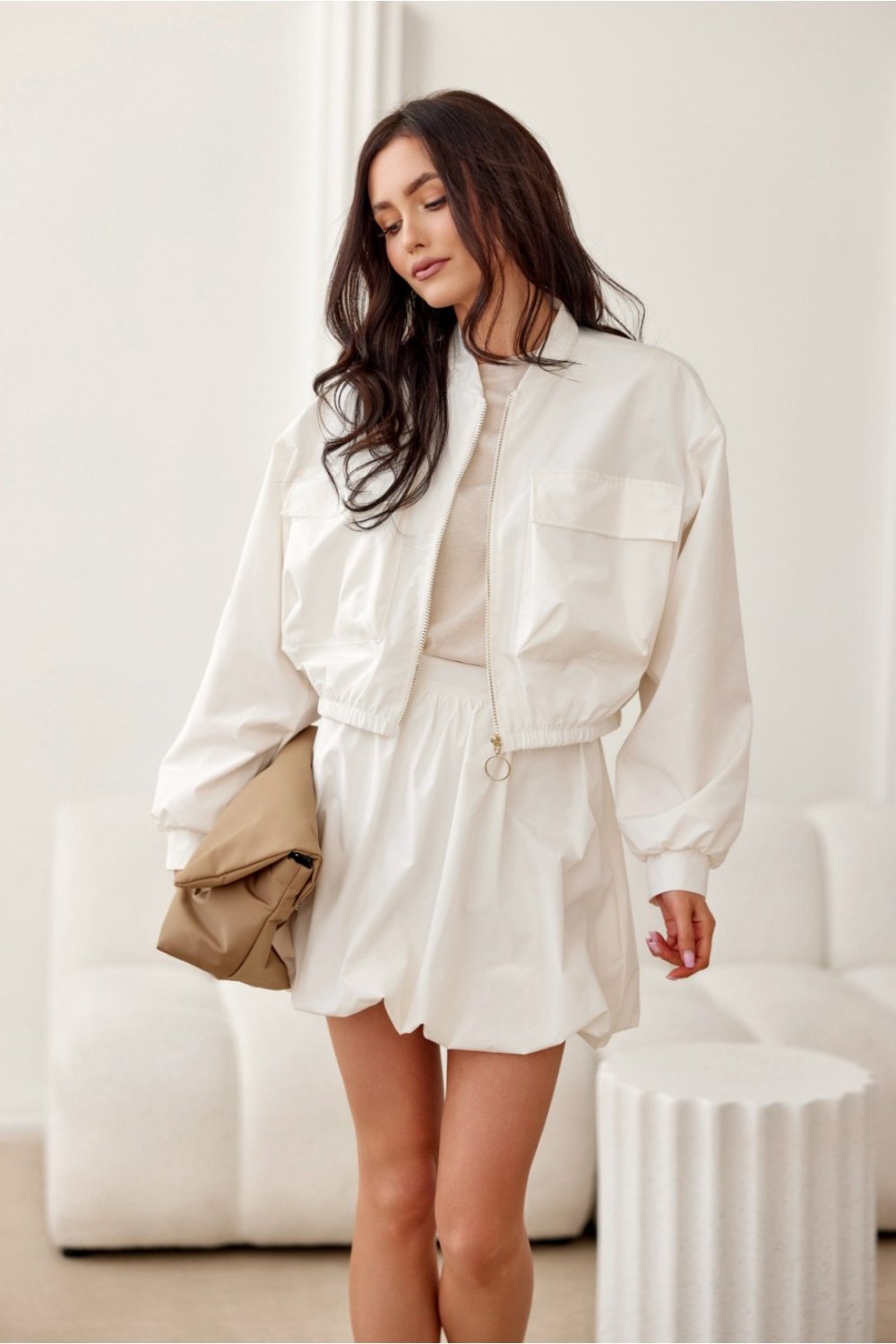 176649590060623 Trumpas sijonas modelis 208492 Roco Fashion - Image 1