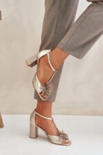 Sandalai su kulnu modelis 212584 Step in style - Image 3