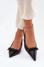 Sandalai su kulnu modelis 214385 Step in style - Image 3