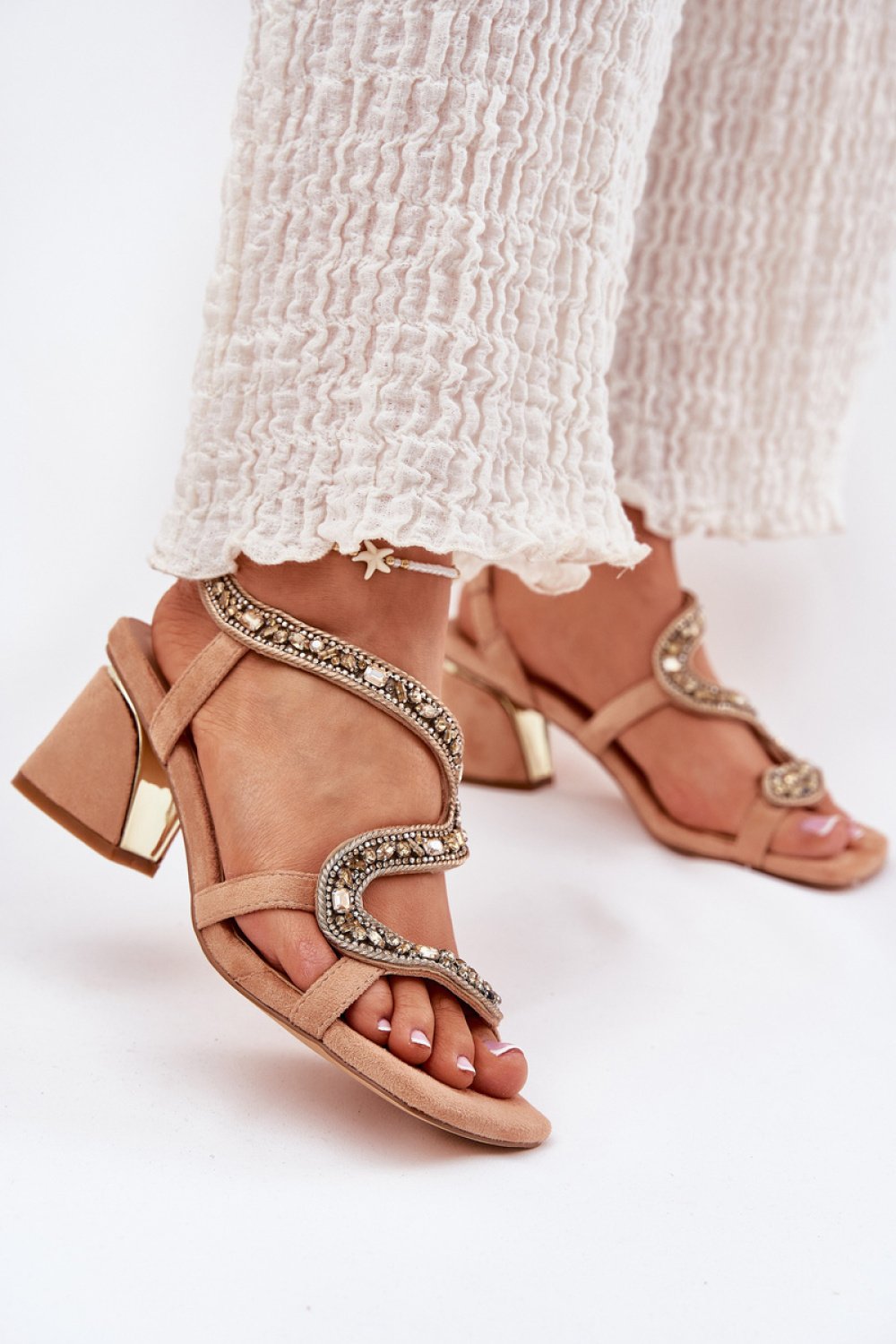 176652132077096 Sandalai su kulnu modelis 212357 Step in style - Image 1