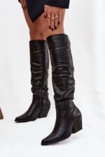 Šlaunų aukščio batai modelis 220720 Step in style - Image 3