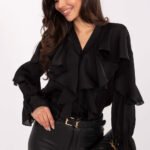 Marškiniai ilgomis rankovėmis model 220432 Rue Paris