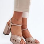 Heel sandals model 195544 Step in style