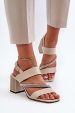 Heel sandals model 195551 Step in style - Image 3