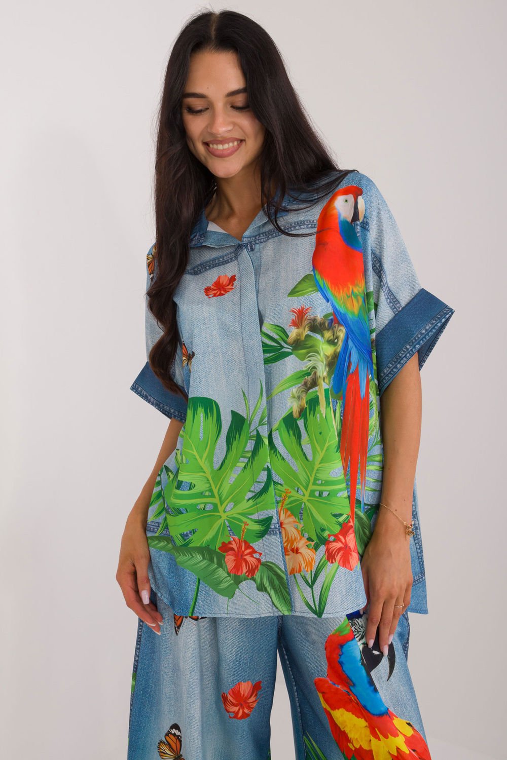 Short sleeve shirt model 198371 Italy Moda Short sleeve shirt model 198371 Italy Moda - Image 1