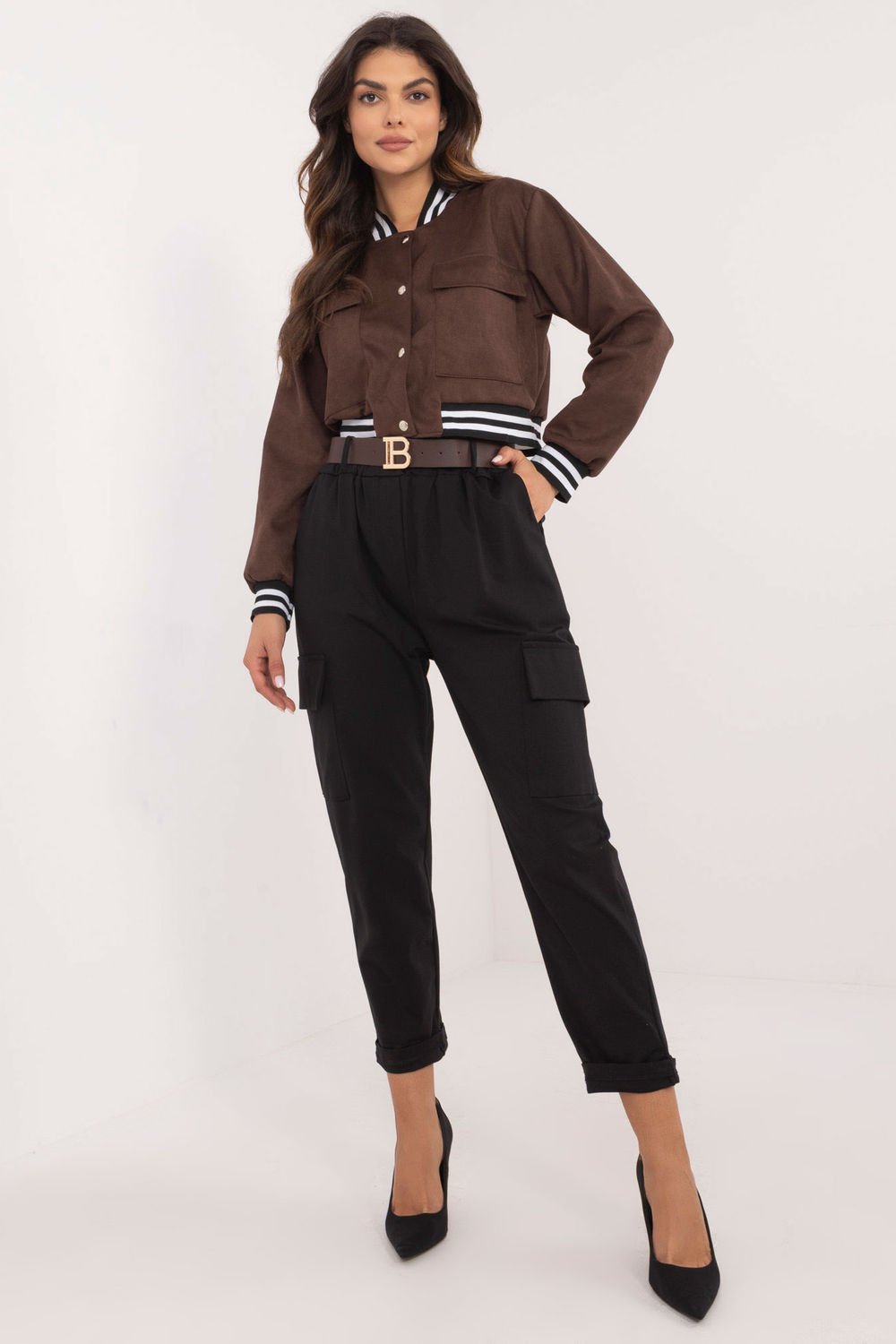 Women trousers model 202305 Och Bella Women trousers model 202305 Och Bella - Image 1