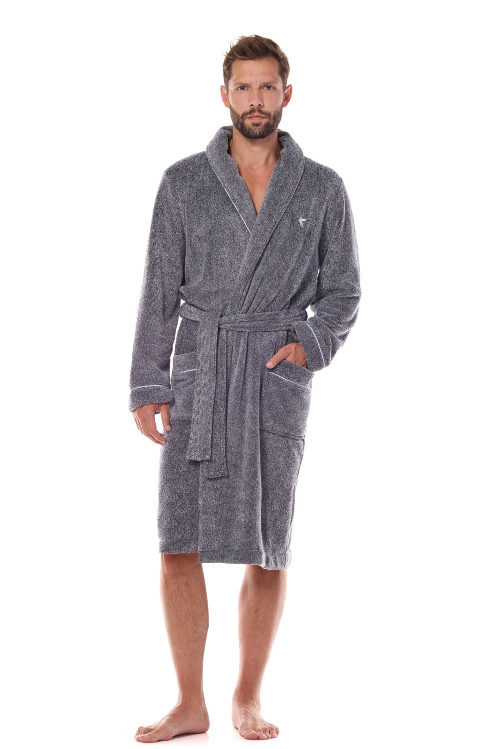Bathrobe model 206079 L&L collection Vonios chalatas modelis 206079 L&L kolekcija - Image 1