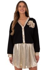 Short skirt model 209177 Italy Moda