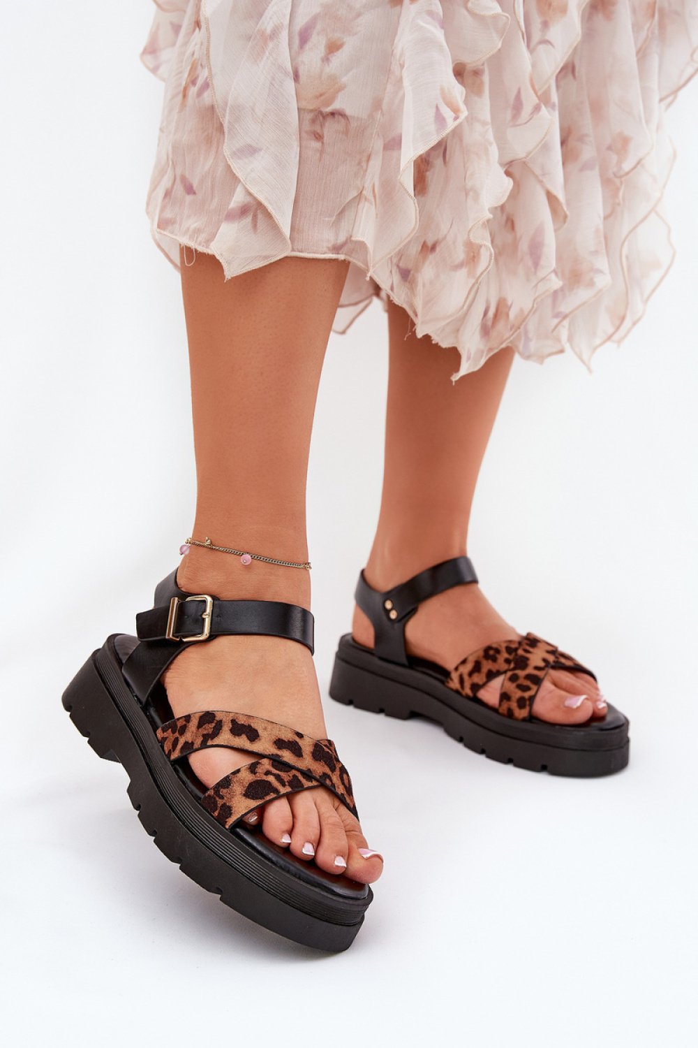 Platform sandals model 209897 Step in style Platform sandals model 209897 Step in style - Image 1