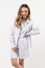 Ilgomis rankovėmis marškiniai modelis 212189 awama