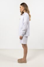 Ilgomis rankovėmis marškiniai modelis 212189 awama - Image 2