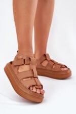 Platform sandals model 213169 Step in style