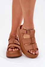 Platform sandals model 213169 Step in style - Image 3
