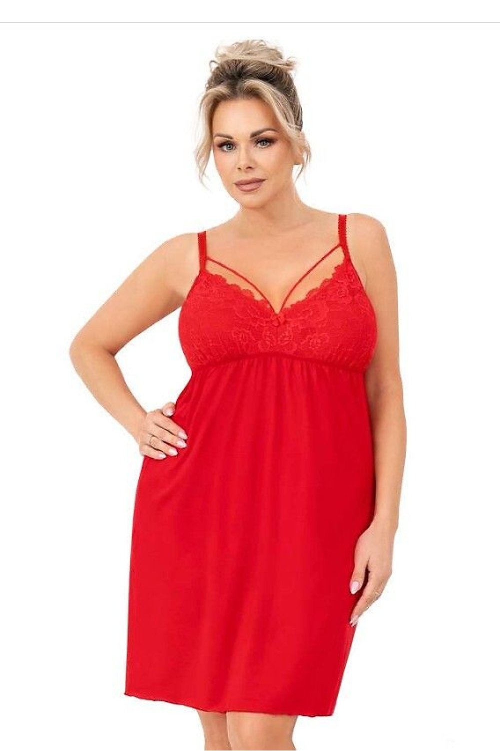 Plus Size Nightgown model 216018 Donna Plus Size Nightgown model 216018 Donna - Image 1
