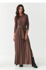 Dieninė suknelė modelis 218305 Makadamia