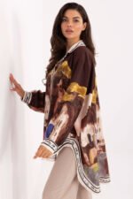 Long sleeve shirt model 218396 Rue Paris - Image 2