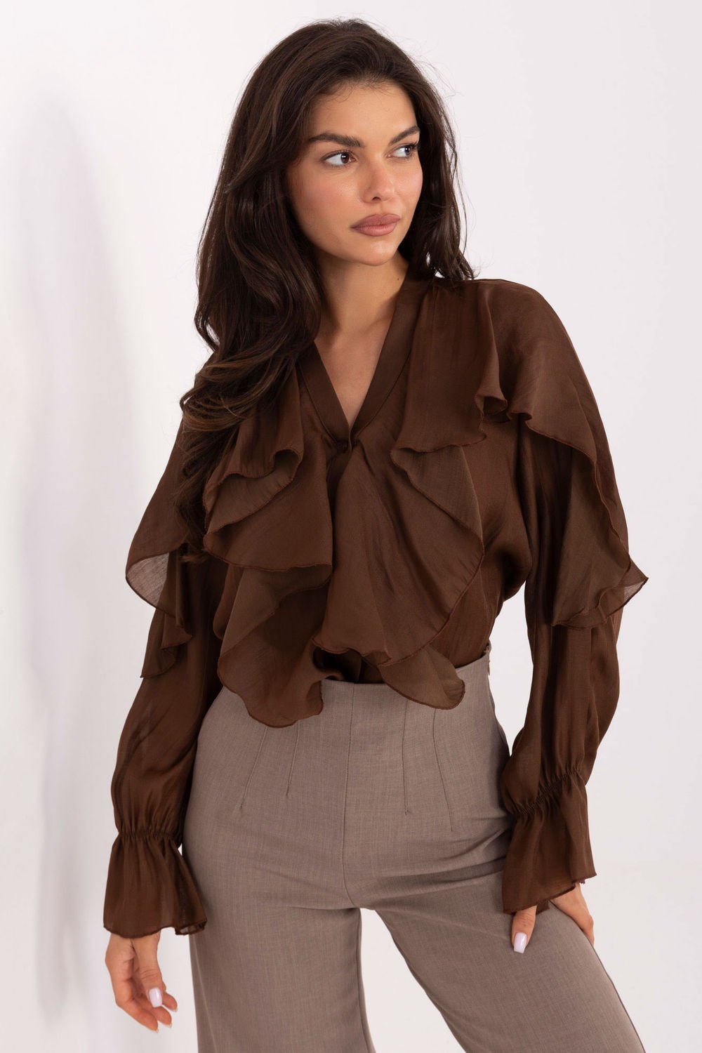 Long sleeve shirt model 218415 Rue Paris Long sleeve shirt model 218415 Rue Paris - Image 1