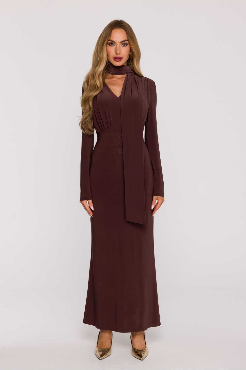 Long dress model 219989 Moe Ilga suknelė modelis 219989 Moe - Image 1