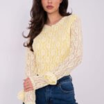 Lace blouse model 222453 Italy Moda