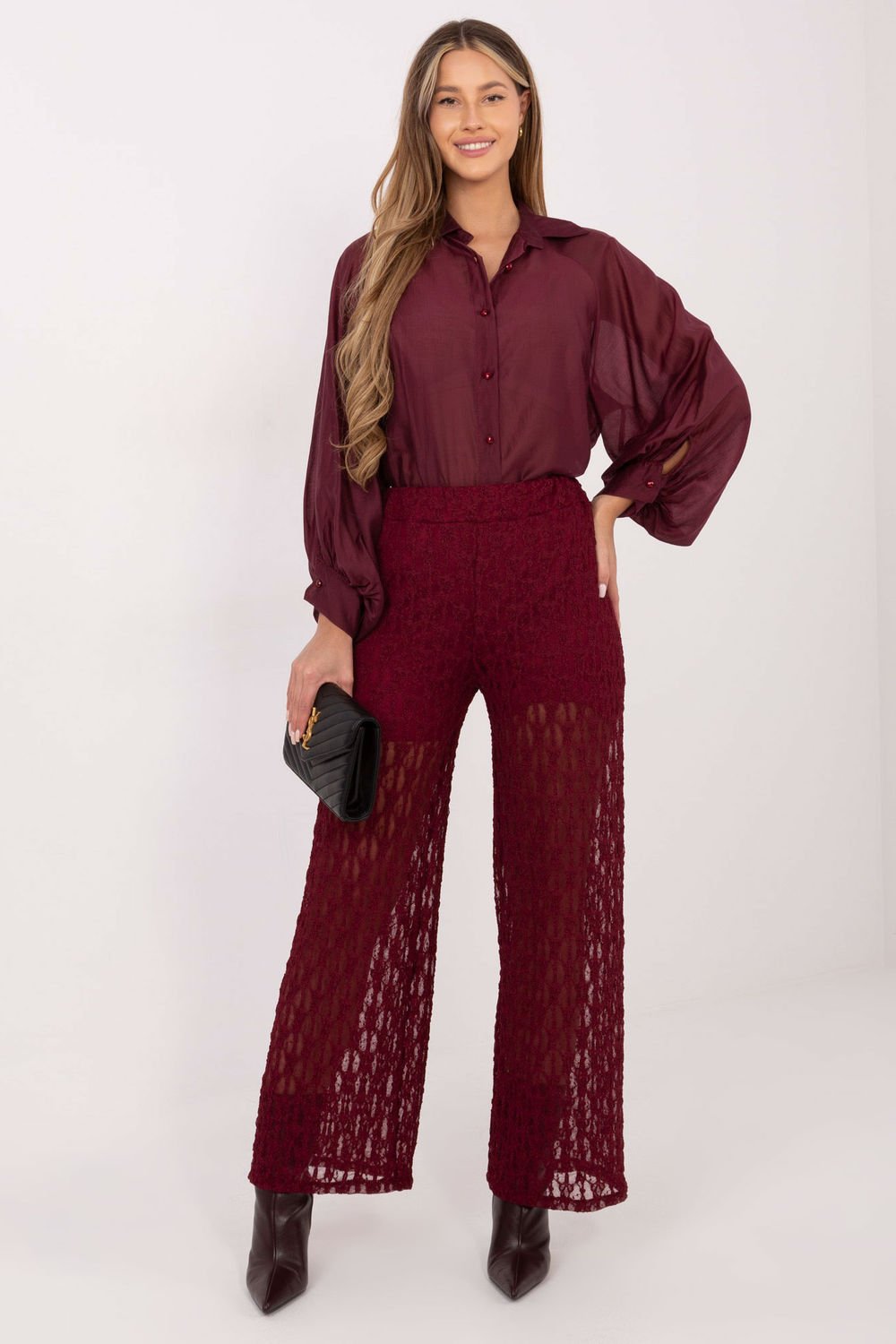 Lace pants model 222597 Italy Moda Lace pants model 222597 Italy Moda - Image 1