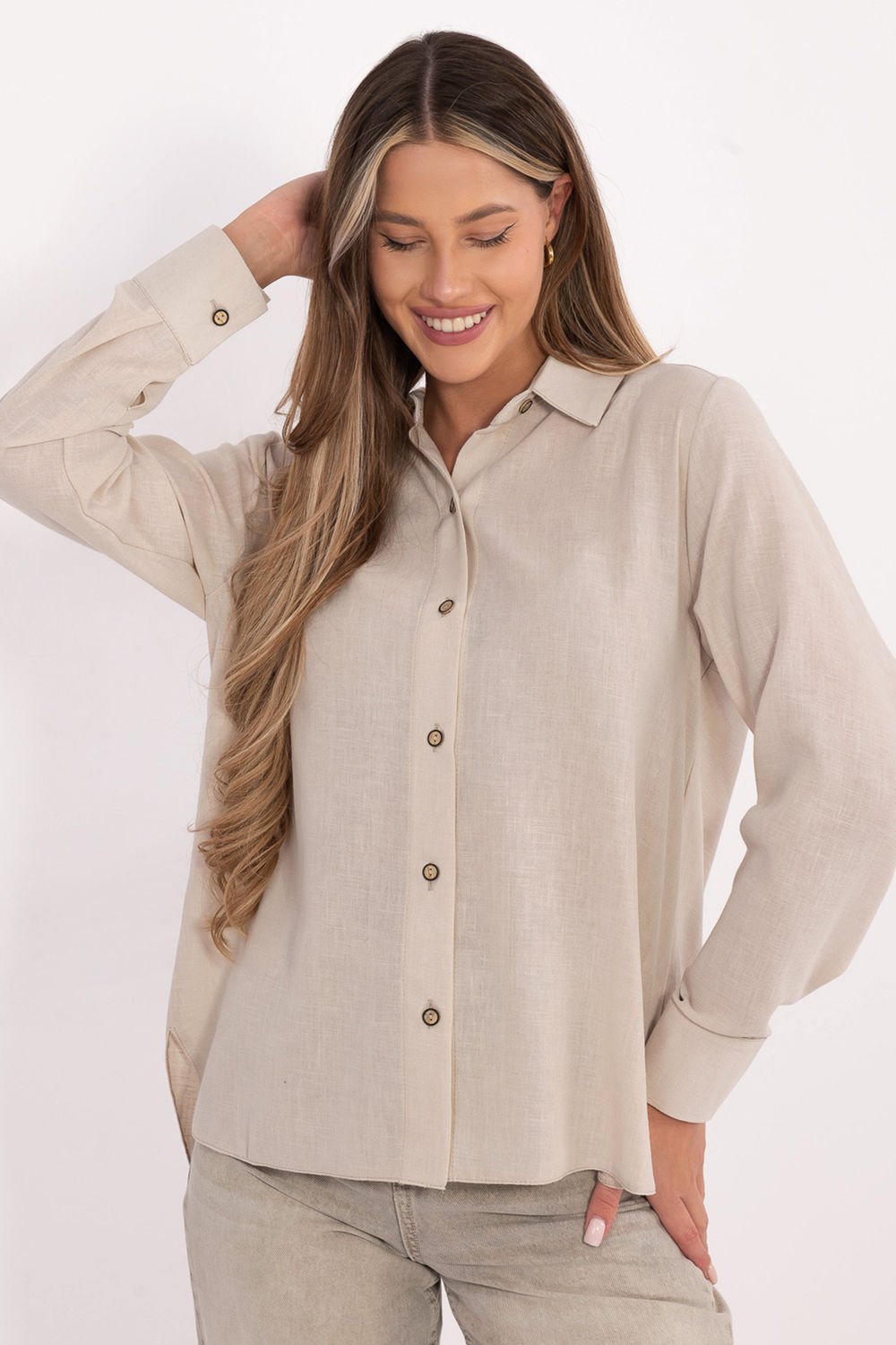 Long sleeve shirt model 222853 Lakerta Long sleeve shirt model 222853 Lakerta - Image 1