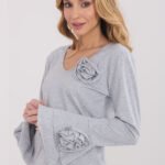 Blouse model 223355 Italy Moda