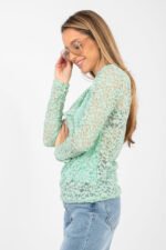 Lace blouse model 223839 Rue Paris - Image 3