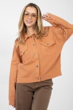 Denim jacket model 223816 Rue Paris - Image 4