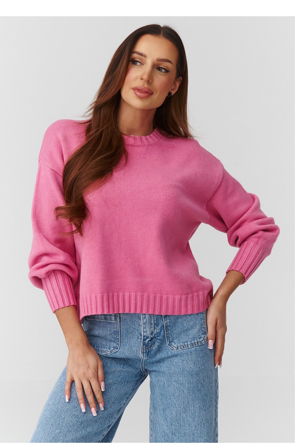 Jumper model 224109 Makadamia Megztinis modelis 224109 Makadamija - Image 1
