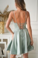 Short dress model 224303 Bicotone - Image 3