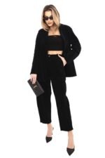 corduroy trousers model 225001 Rue Paris - Image 2