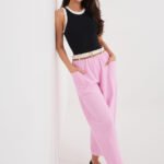 corduroy trousers model 225099 Rue Paris