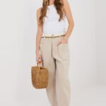 corduroy trousers model 225426 Rue Paris