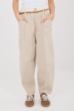 corduroy trousers model 225426 Rue Paris - Image 4