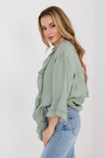 Long sleeve shirt model 225521 Italy Moda - Image 2