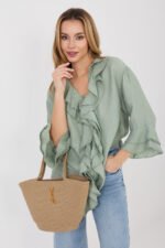 Long sleeve shirt model 225521 Italy Moda - Image 4