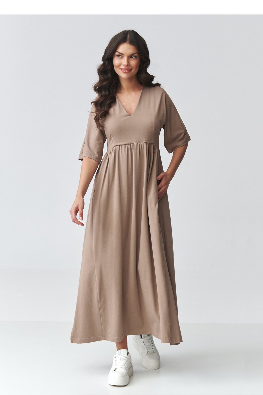 Daydress model 225633 Makadamia Daydress model 225633 Makadamia - Image 1