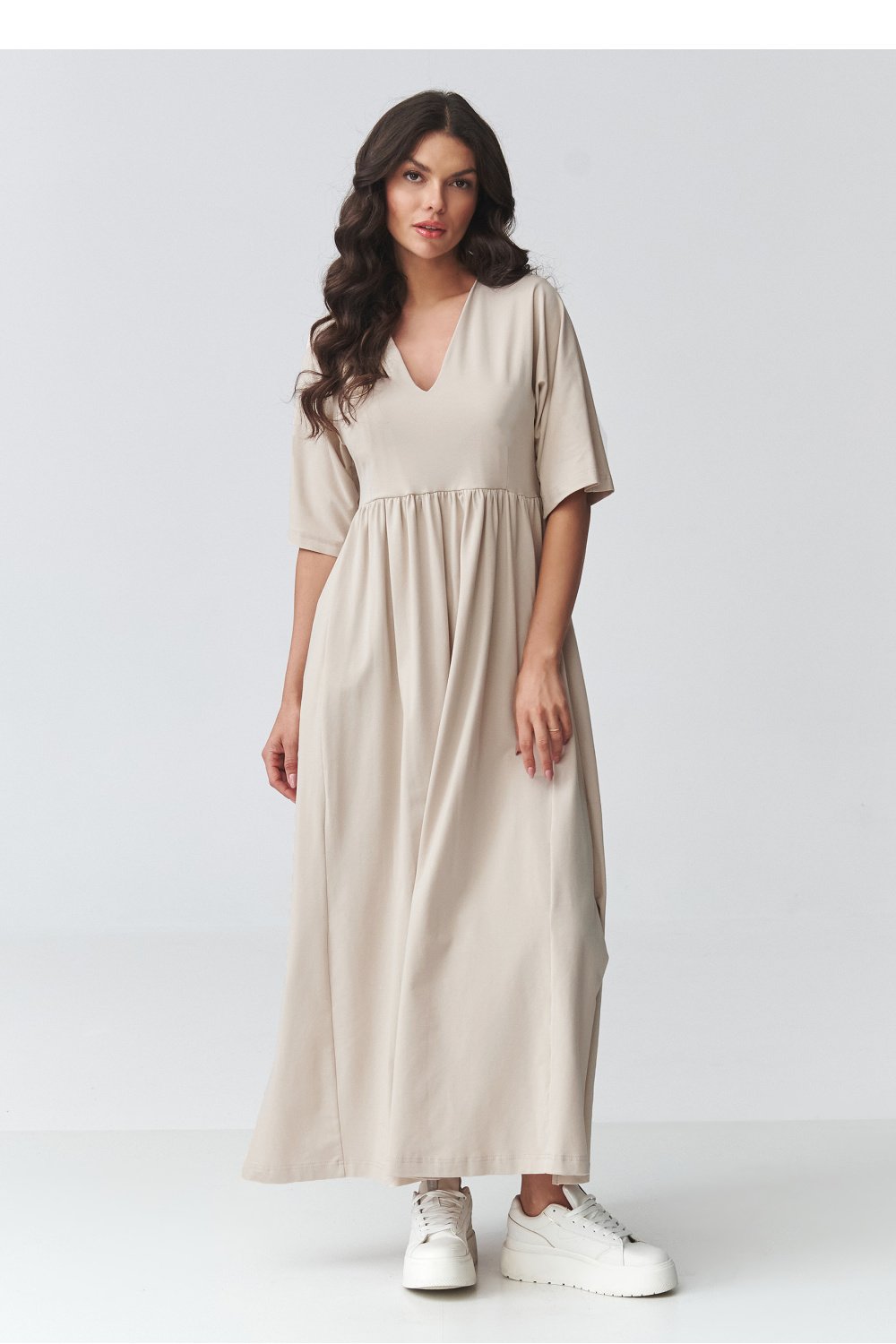 Daydress model 225698 Makadamia Dieninė suknelė modelis 225698 Makadamia - Image 1