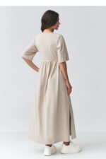 Dieninė suknelė modelis 225698 Makadamia - Image 3
