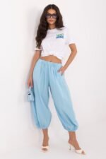 corduroy trousers model 226230 Italy Moda - Image 3